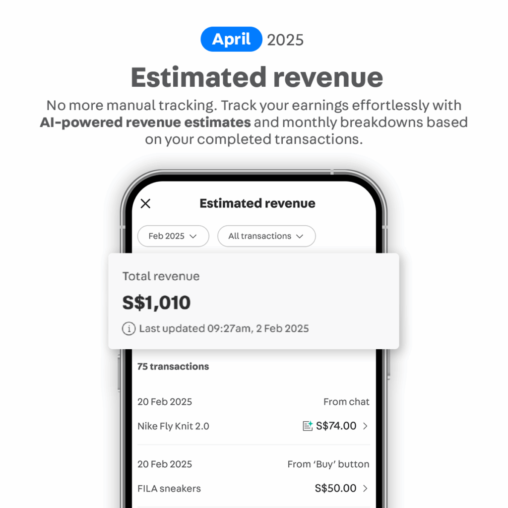2025 April - Estimated Revenue